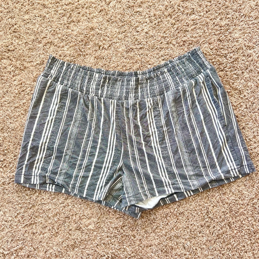 Time & True High Waist Beachy Shorts